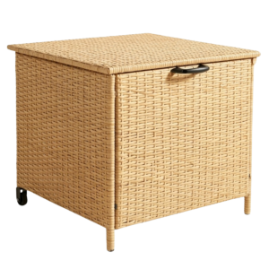 SKRZYNIA OGRODOWA XL-SD-S NA PODUSZKI TECHNORATTAN S NATURAL 75X70X65